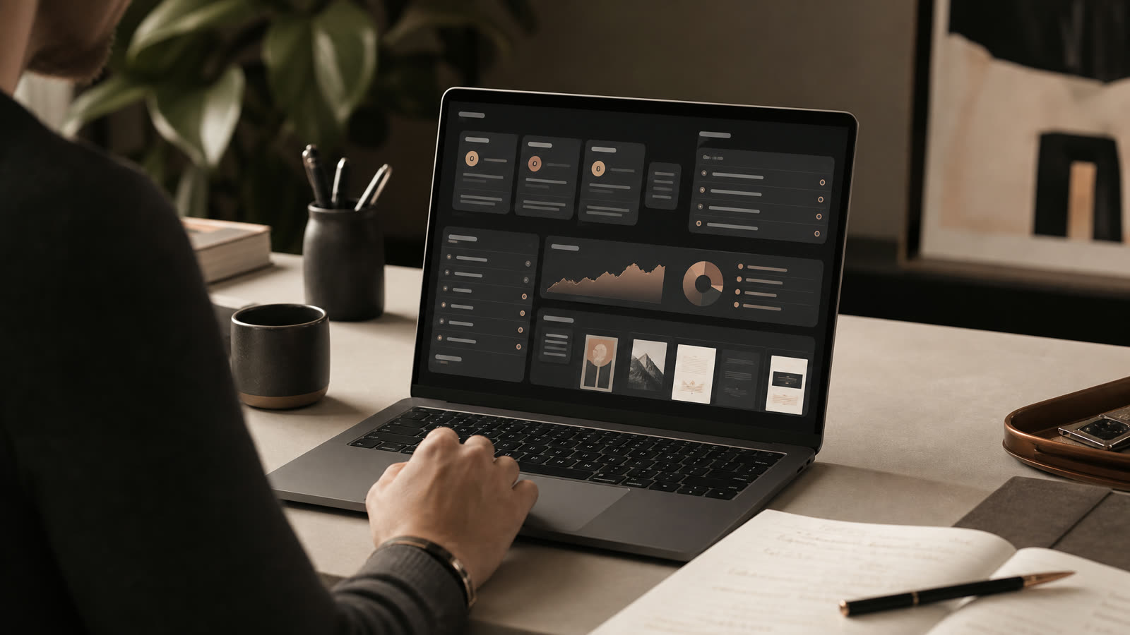 An organized owner command center turning work into clear next actions